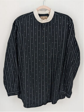 Scully RangeWear RW157 Tombstone Collar Shirt Mens XL Western Old West Cotton